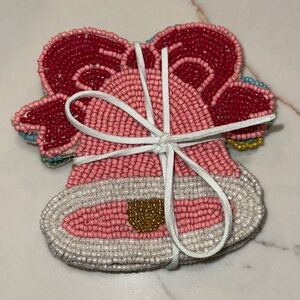 Beaded Bell Coasters 4